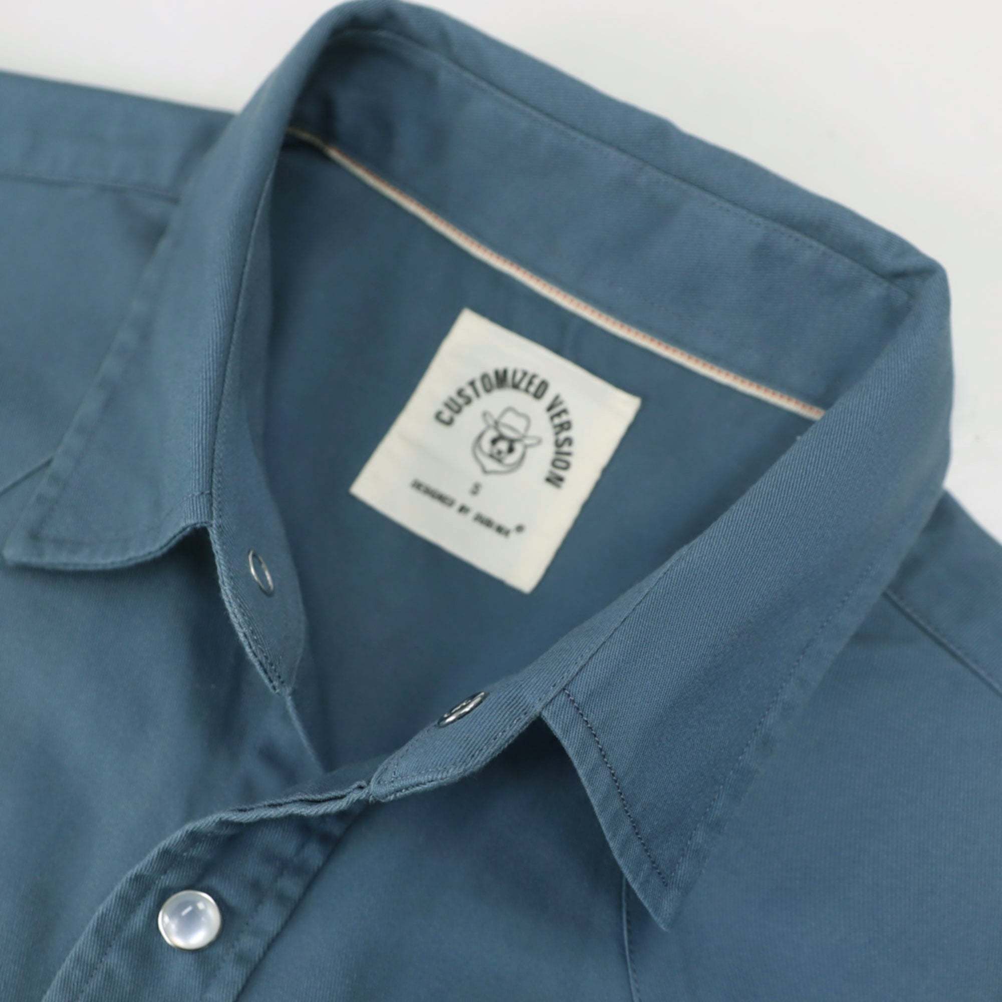Dubinik? Mens Short Sleeve Work Shirt Snap Button Heavy Cotton#10507