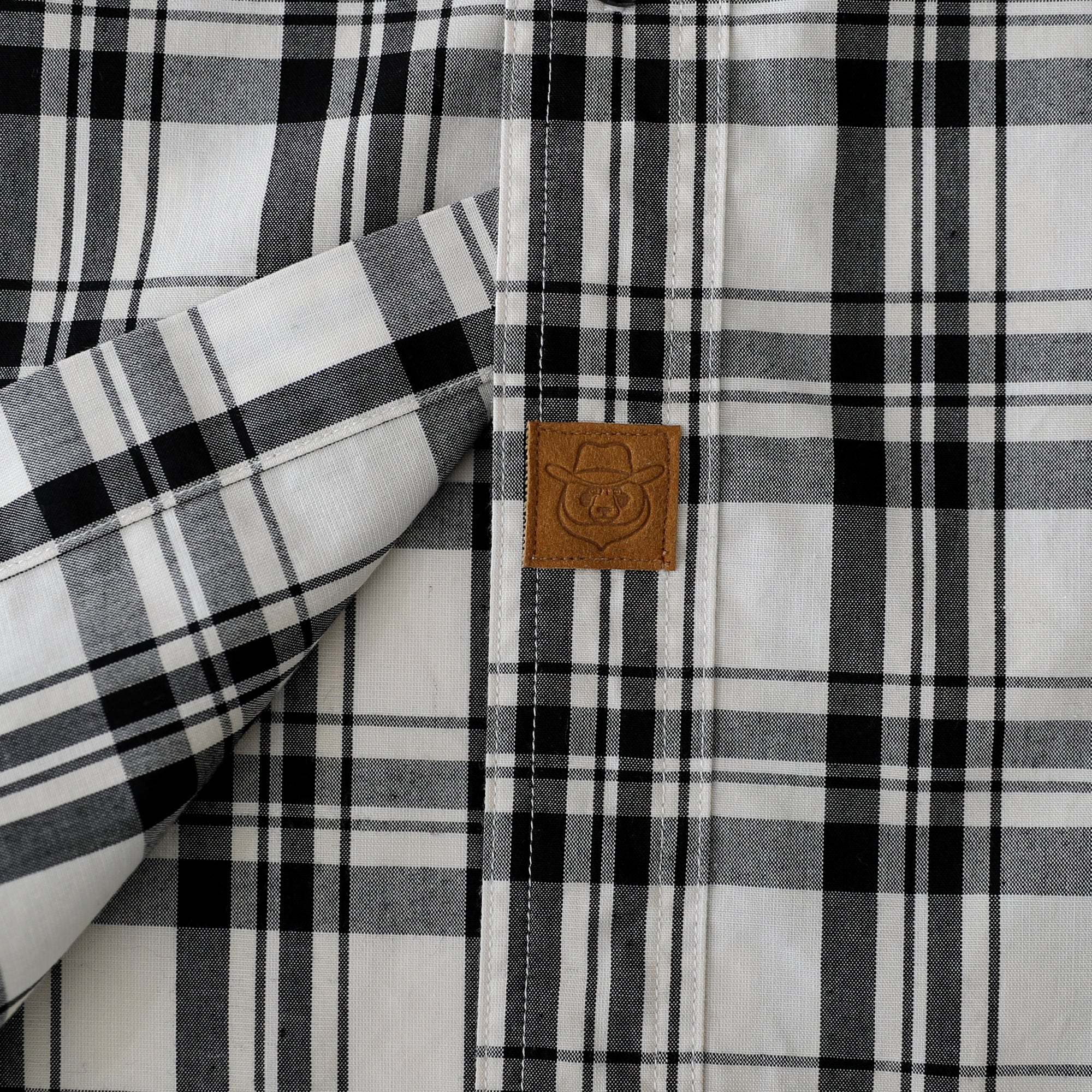 Dubinik? Mens Short Sleeve Button Down Shirts Plaid Casual Regular #49009