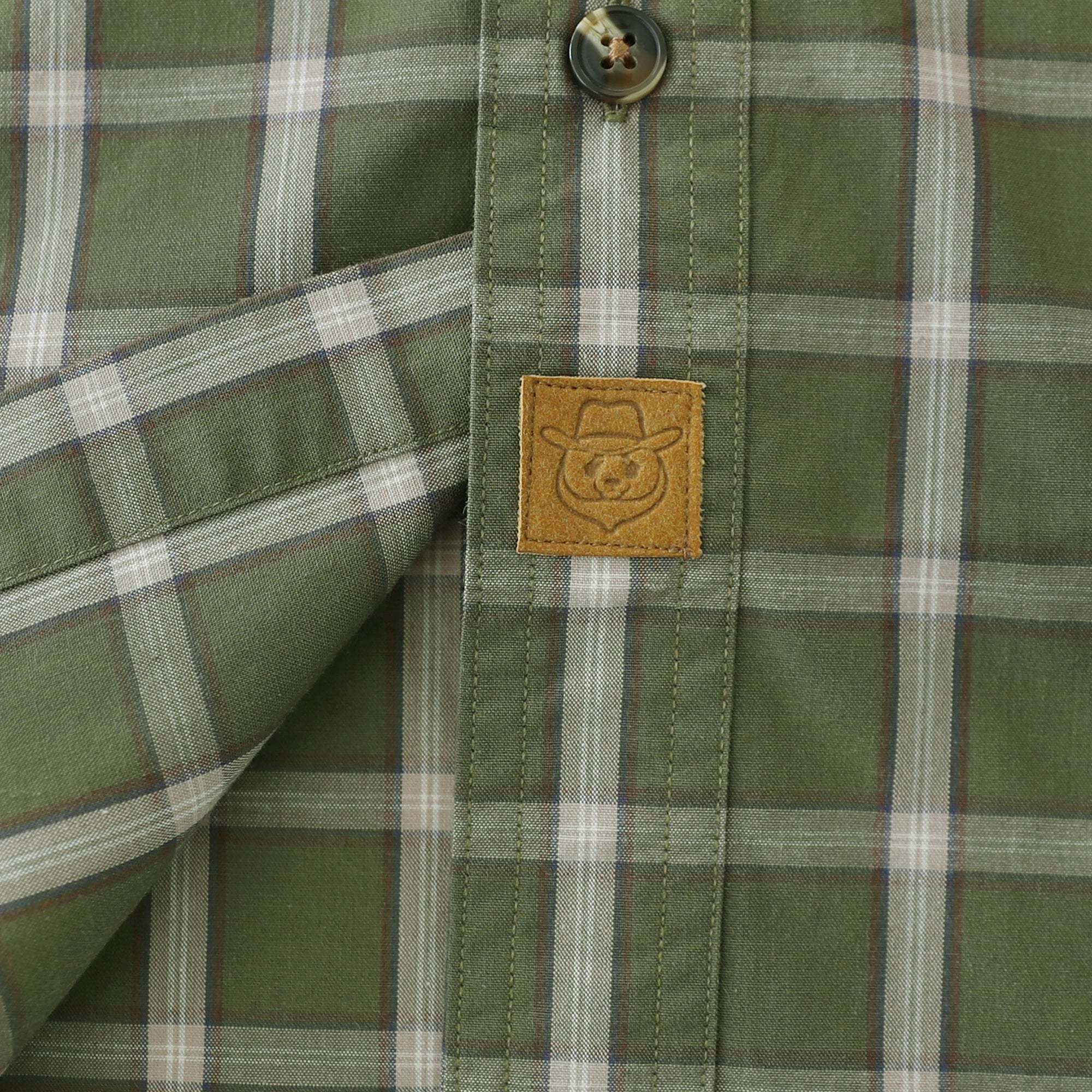 Dubinik? Mens Short Sleeve Button Down Shirts Plaid Casual Regular #49026