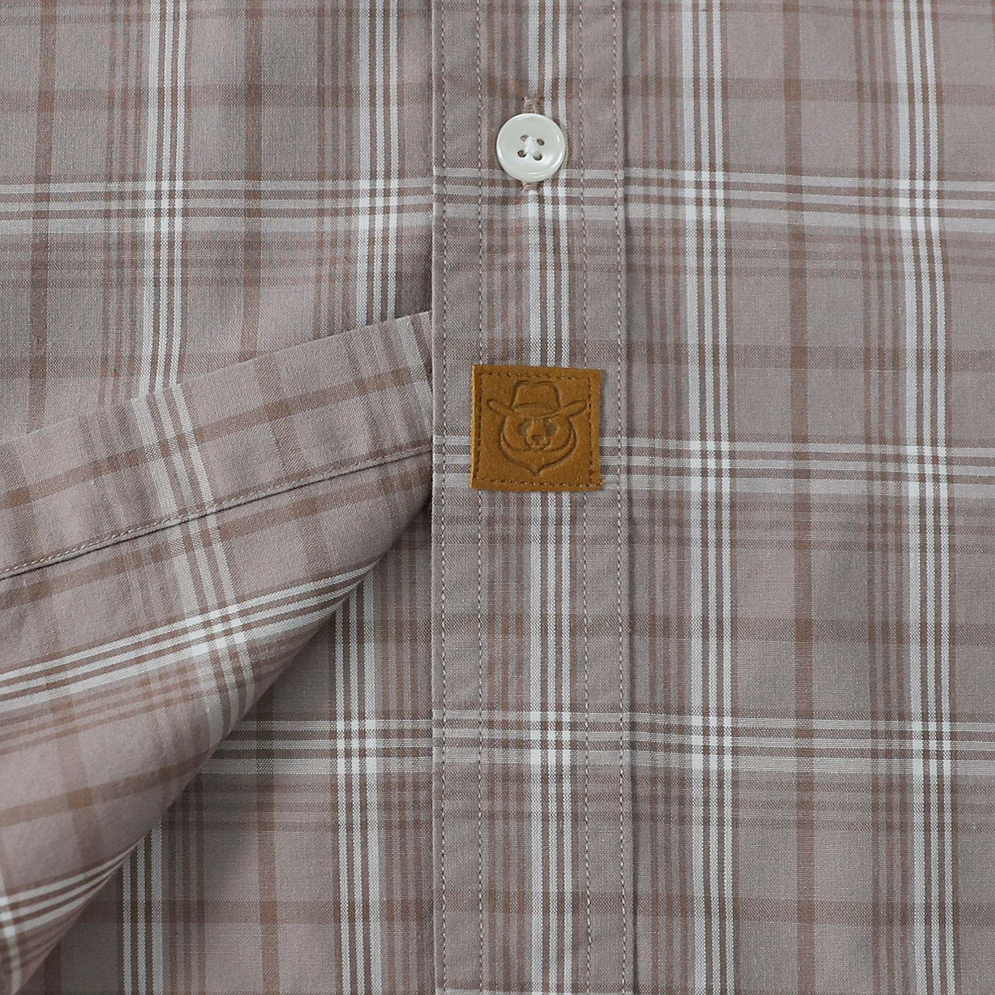 Dubinik? Mens Short Sleeve Button Down Shirts Plaid Casual Regular #49016