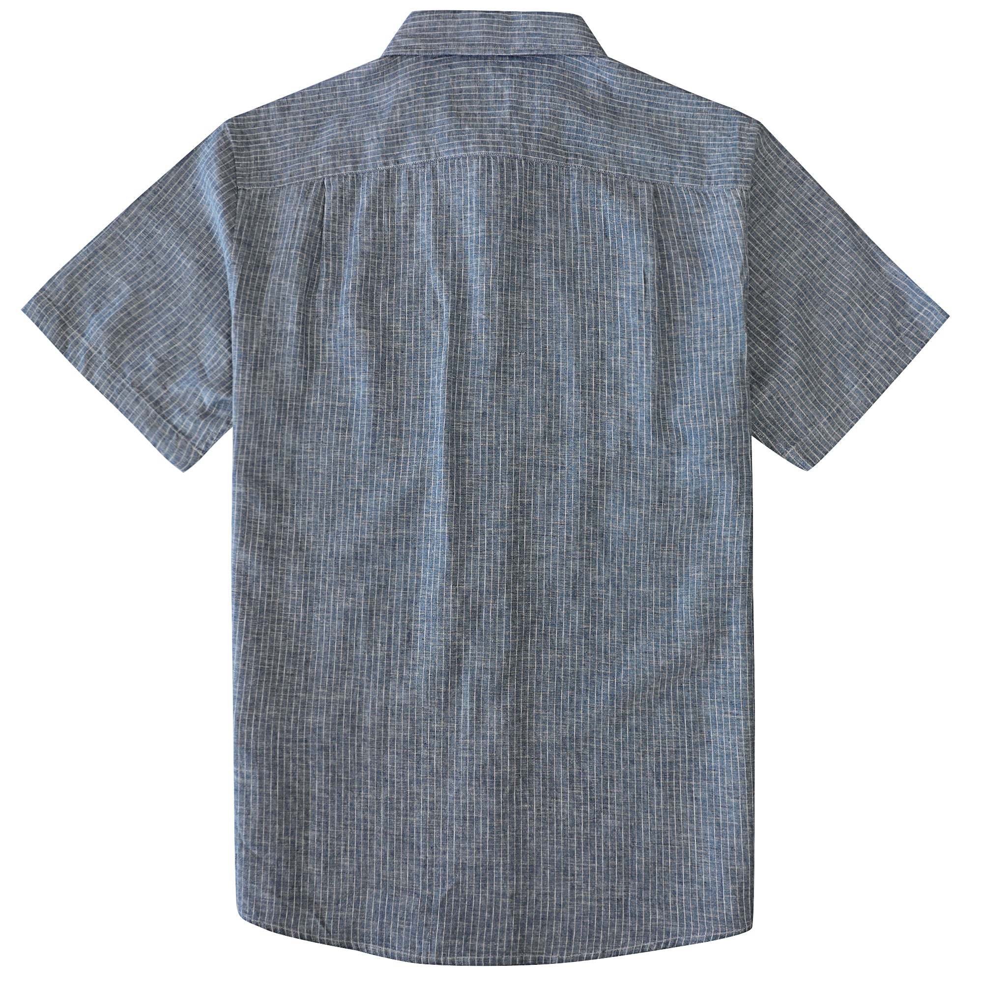 Dubinik? Mens Short Sleeve Button Down Shirts Summer Vintage Short Sleeve Button Down Men Lightweight Men's Casual Shirts#51045