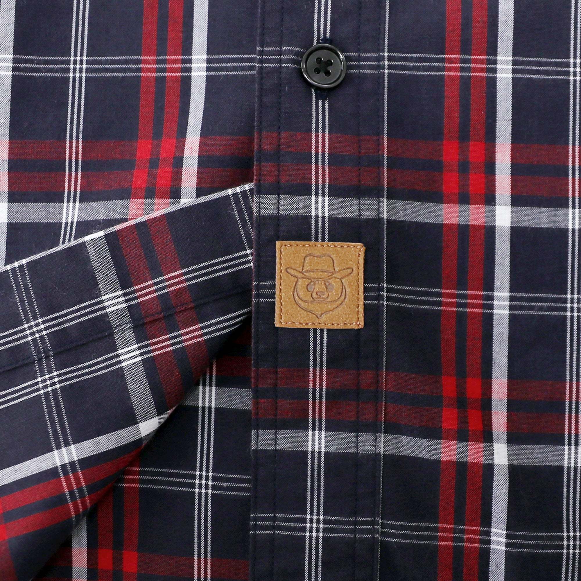 Dubinik? Mens Short Sleeve Button Down Shirts Plaid Casual Regular #49007