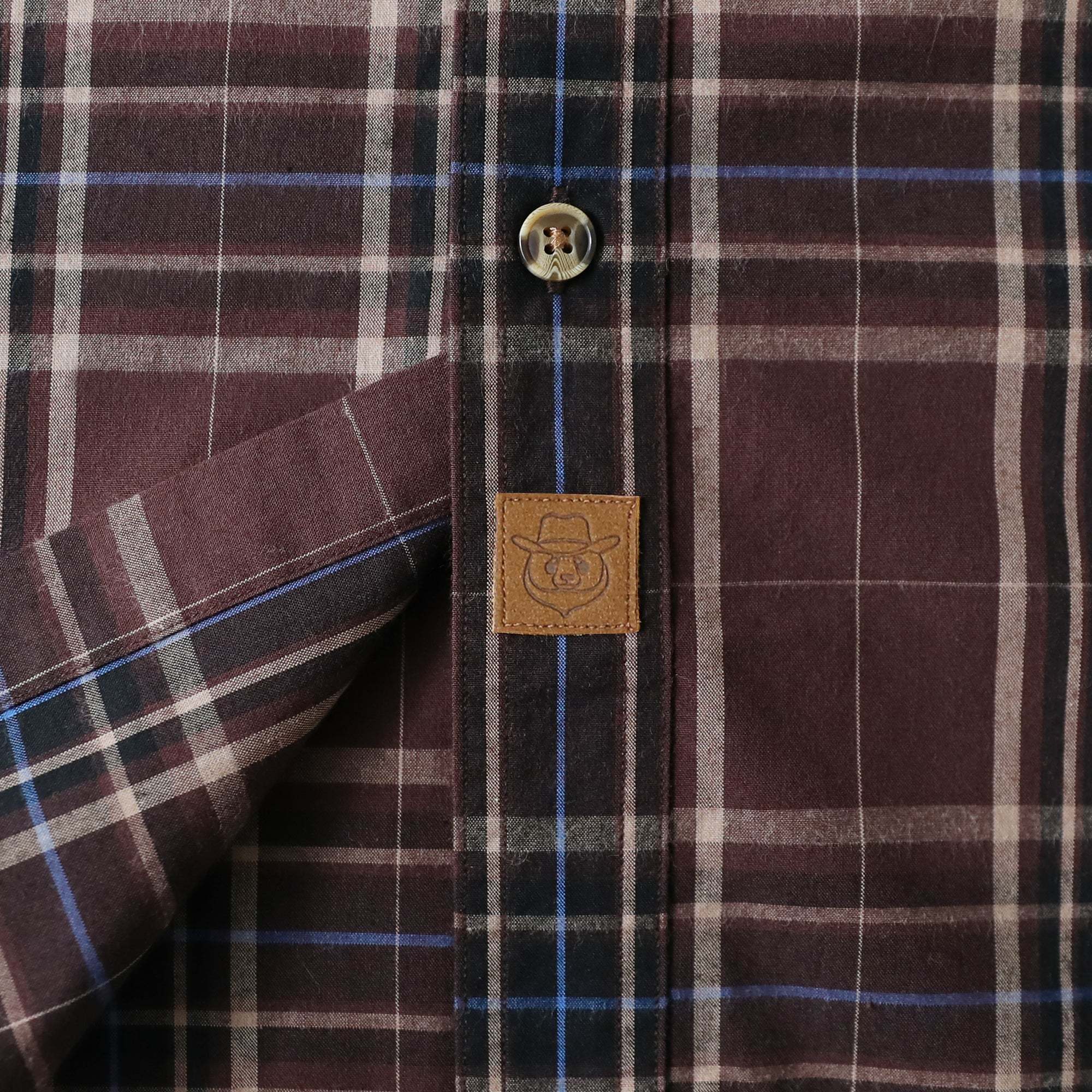 Dubinik? Mens Short Sleeve Button Down Shirts Plaid Casual Regular #49012