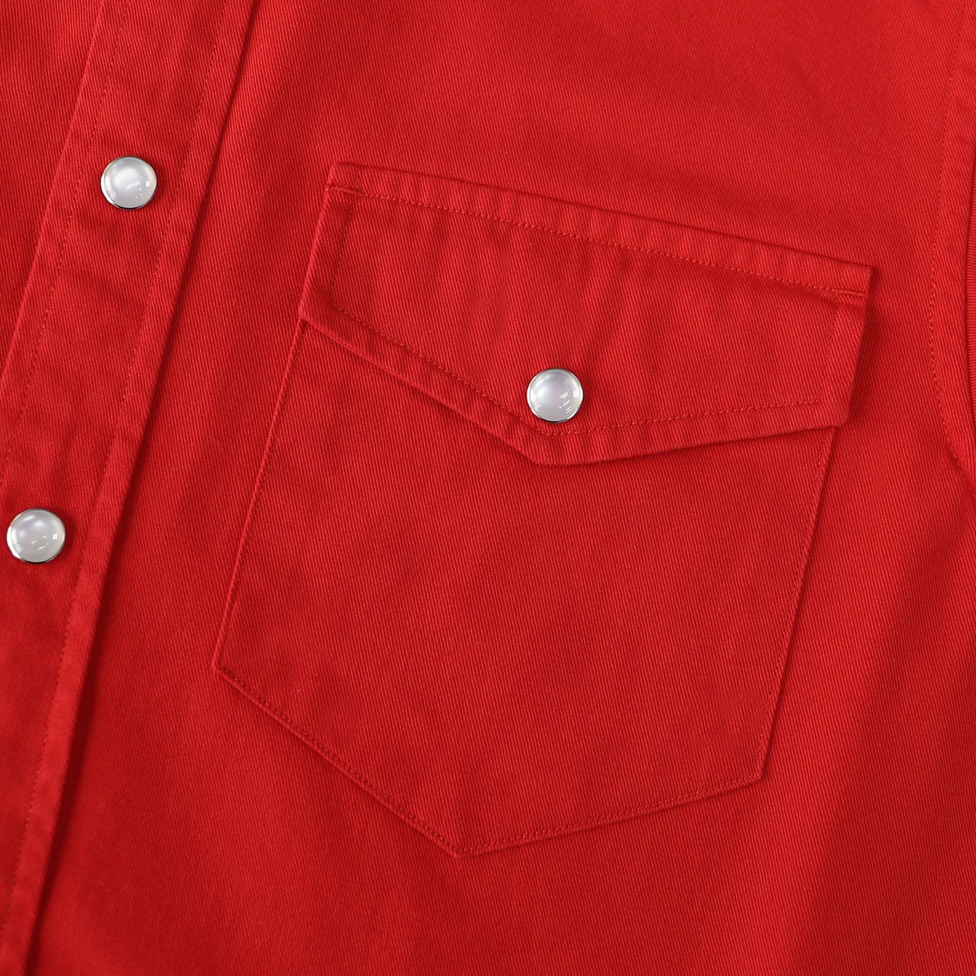 Dubinik? Mens Short Sleeve Work Shirt Snap Button Heavy Cotton#10504
