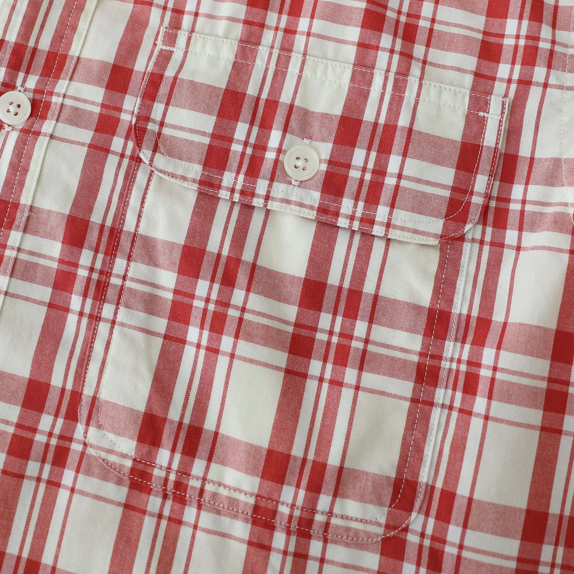 Dubinik? Mens Short Sleeve Button Down Shirts Plaid Casual Regular #49005