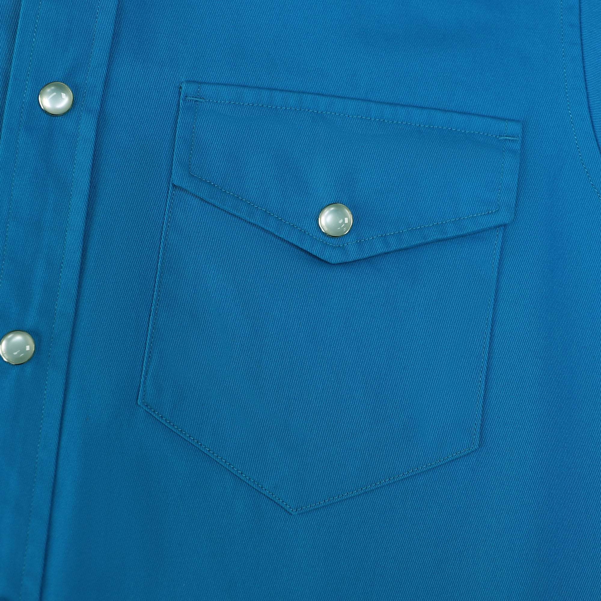 Dubinik? Mens Short Sleeve Work Shirt Snap Button Heavy Cotton#10506