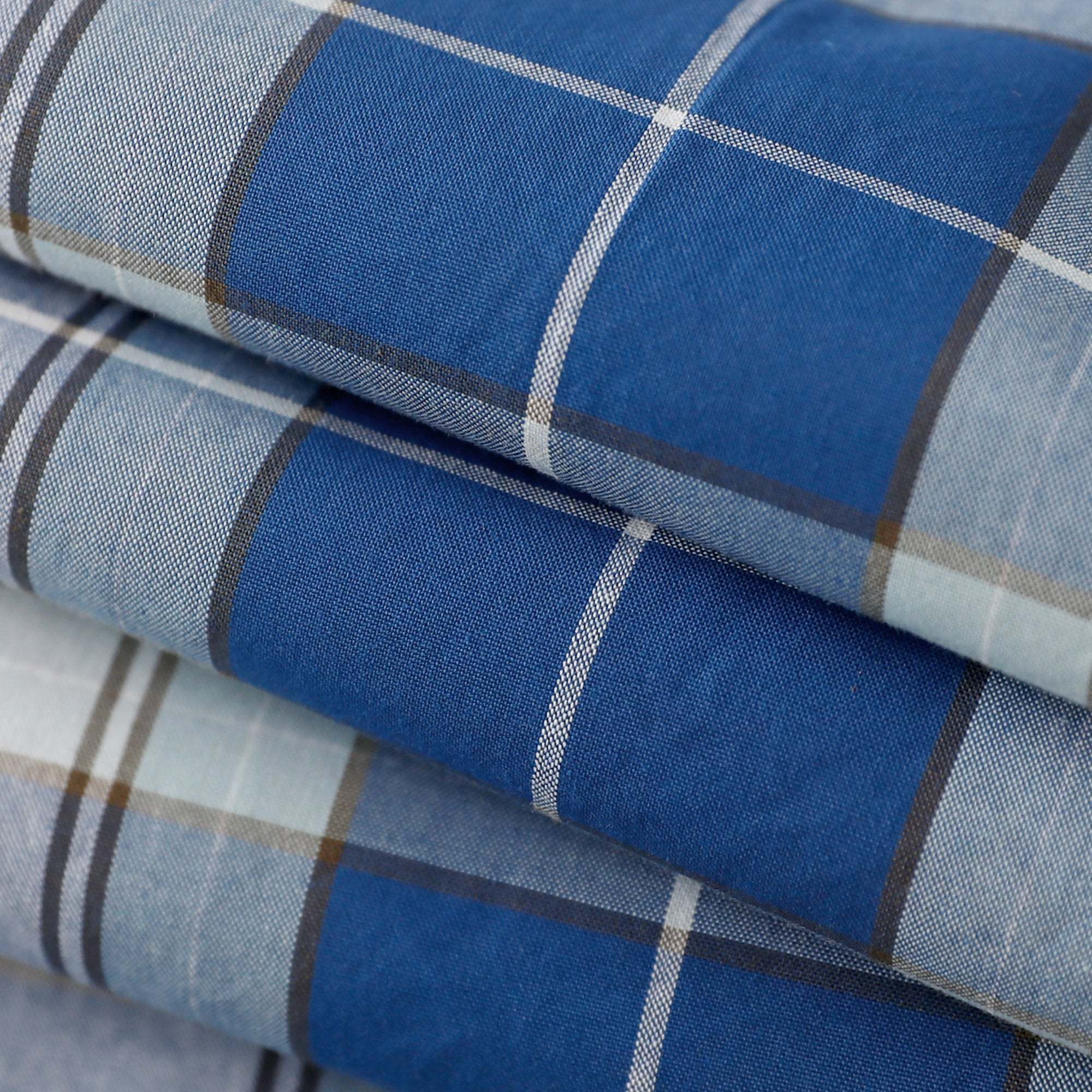 Dubinik? Short Sleeve Button Down Shirts 100% Cotton Plaid Casual Shirt with Pocket #0116