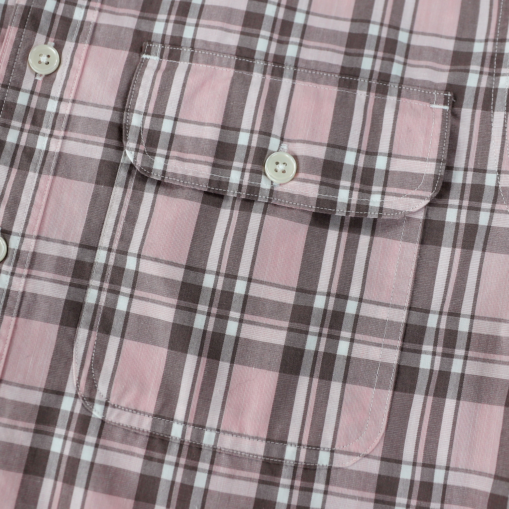 Dubinik®  Mens Short Sleeve Button Down Shirts Plaid Casual Regular #49018