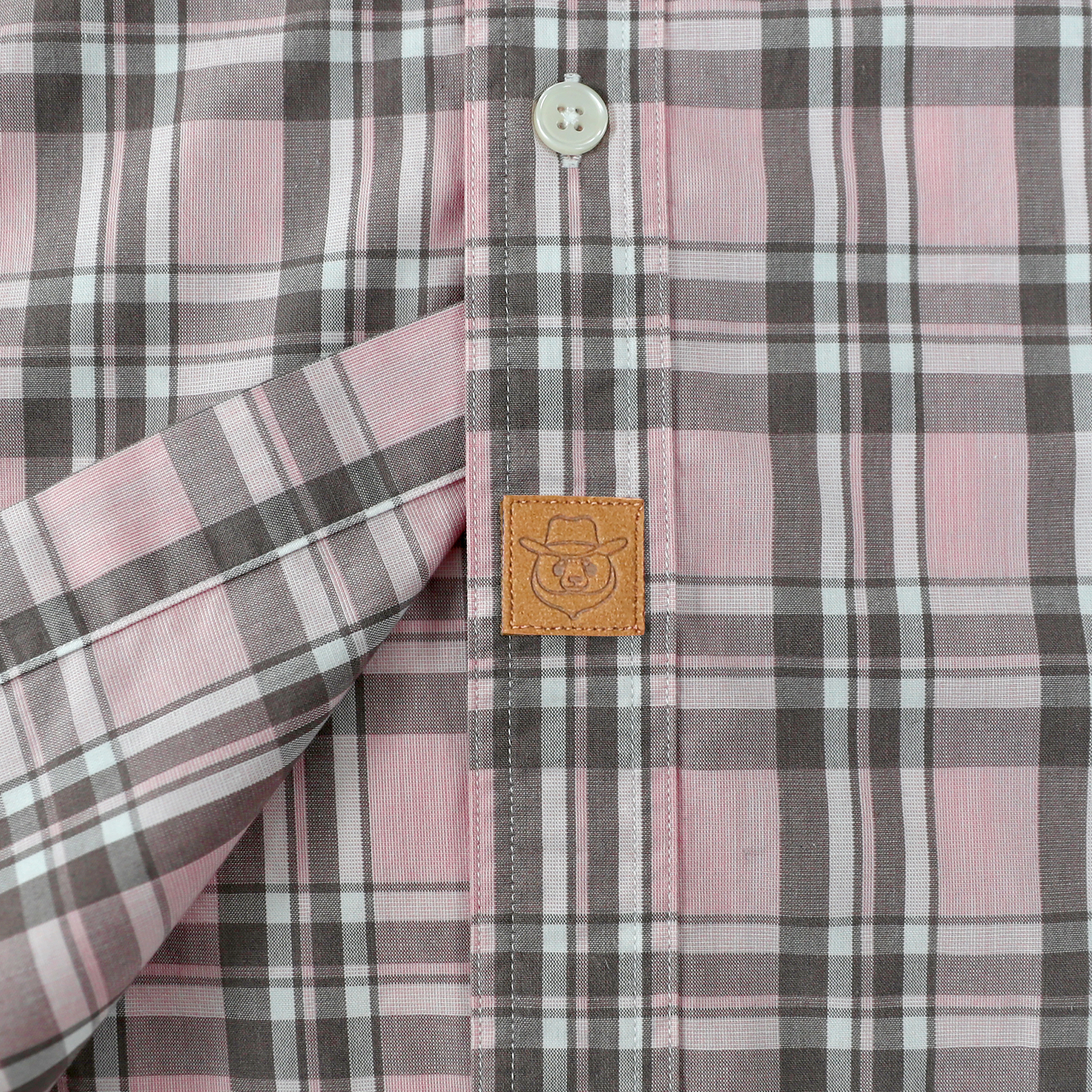 Dubinik®  Mens Short Sleeve Button Down Shirts Plaid Casual Regular #49018