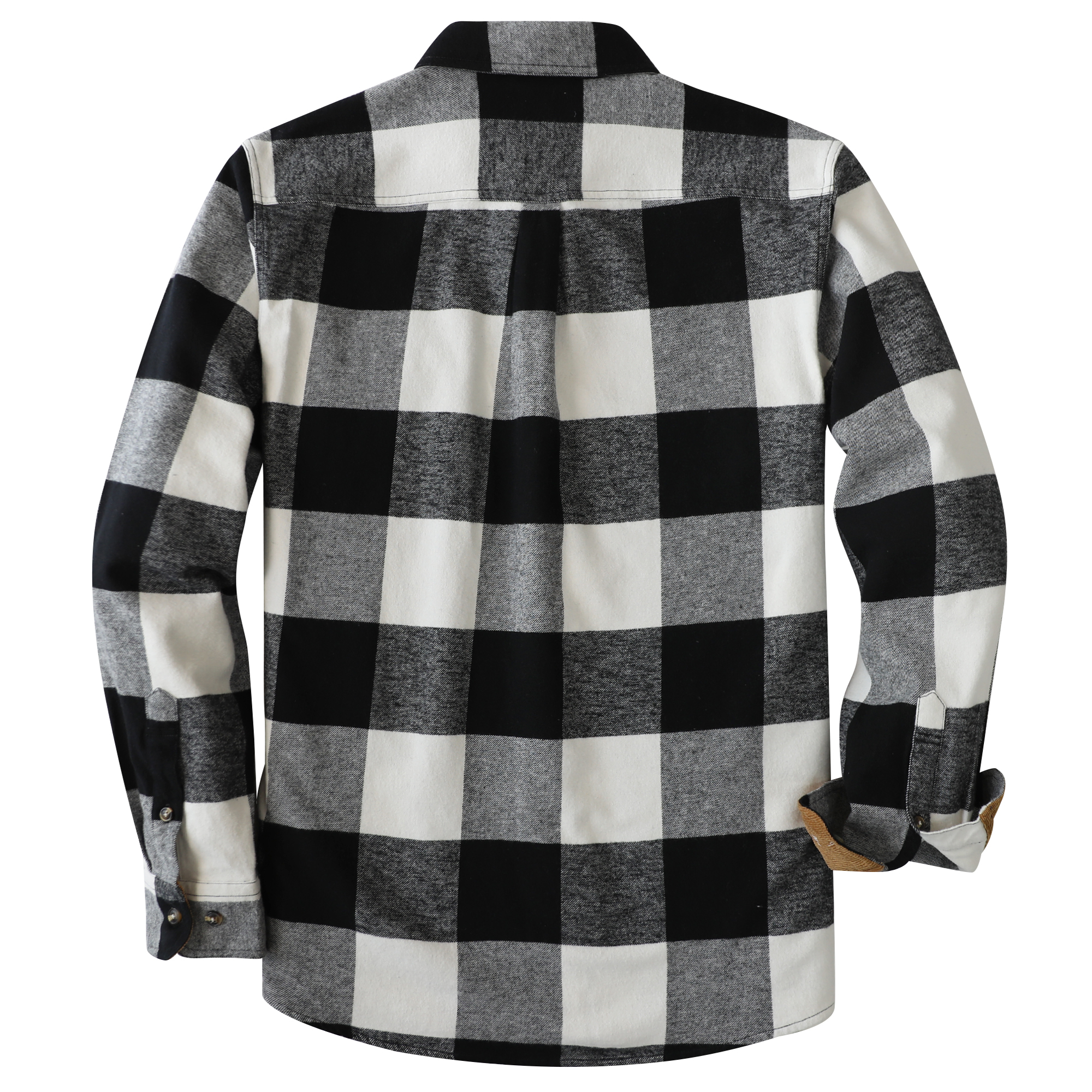 6oz Mens Midweight Flannel Shirts Long Sleeve Casual Brushed 100% Cotton Shirt#10123