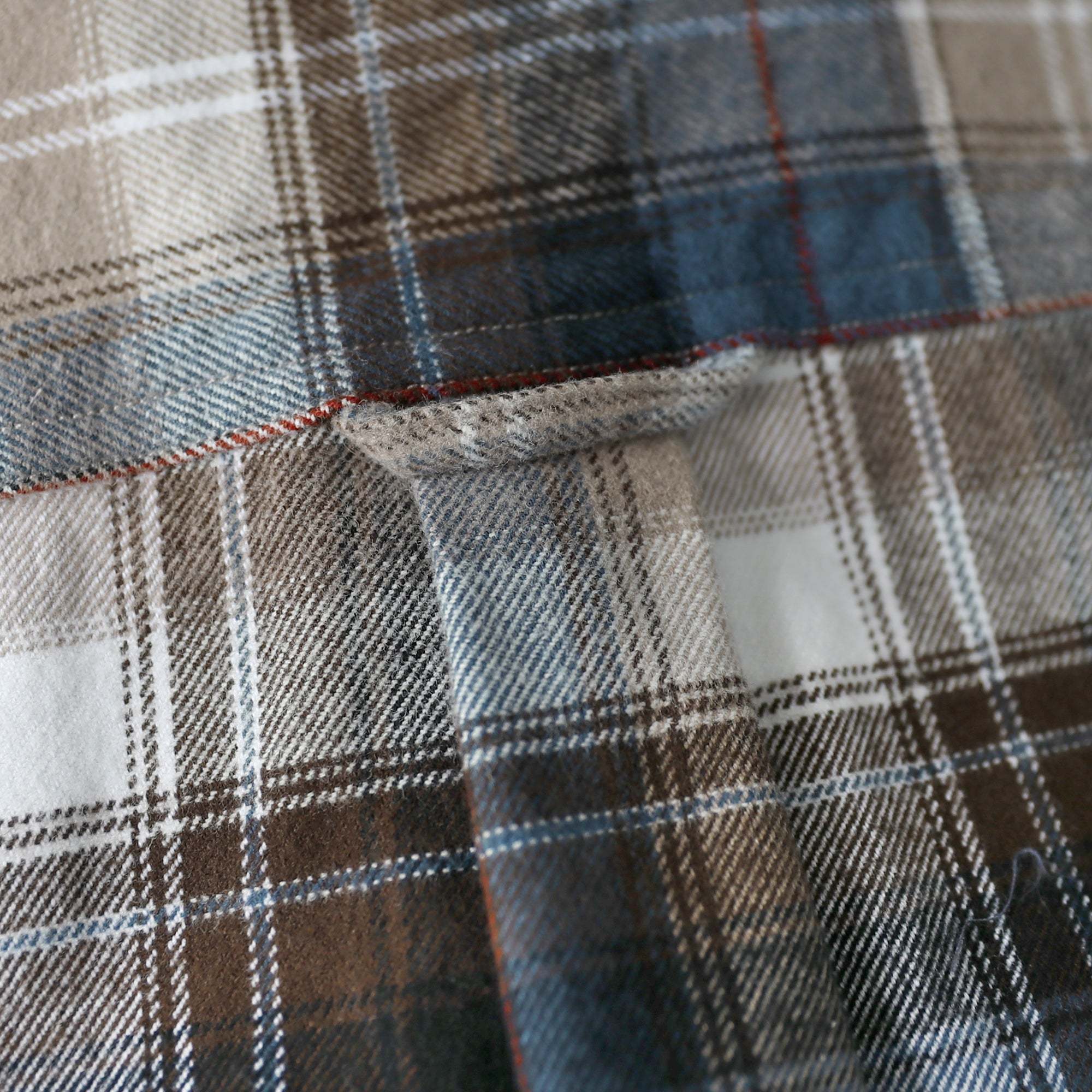 Dubinik® 8.6oz Heavyweight Flannel Shirt for Men Long Sleeve Vintage Work Shirts Casual Cotton Button Down Plaid Overshirt#22210