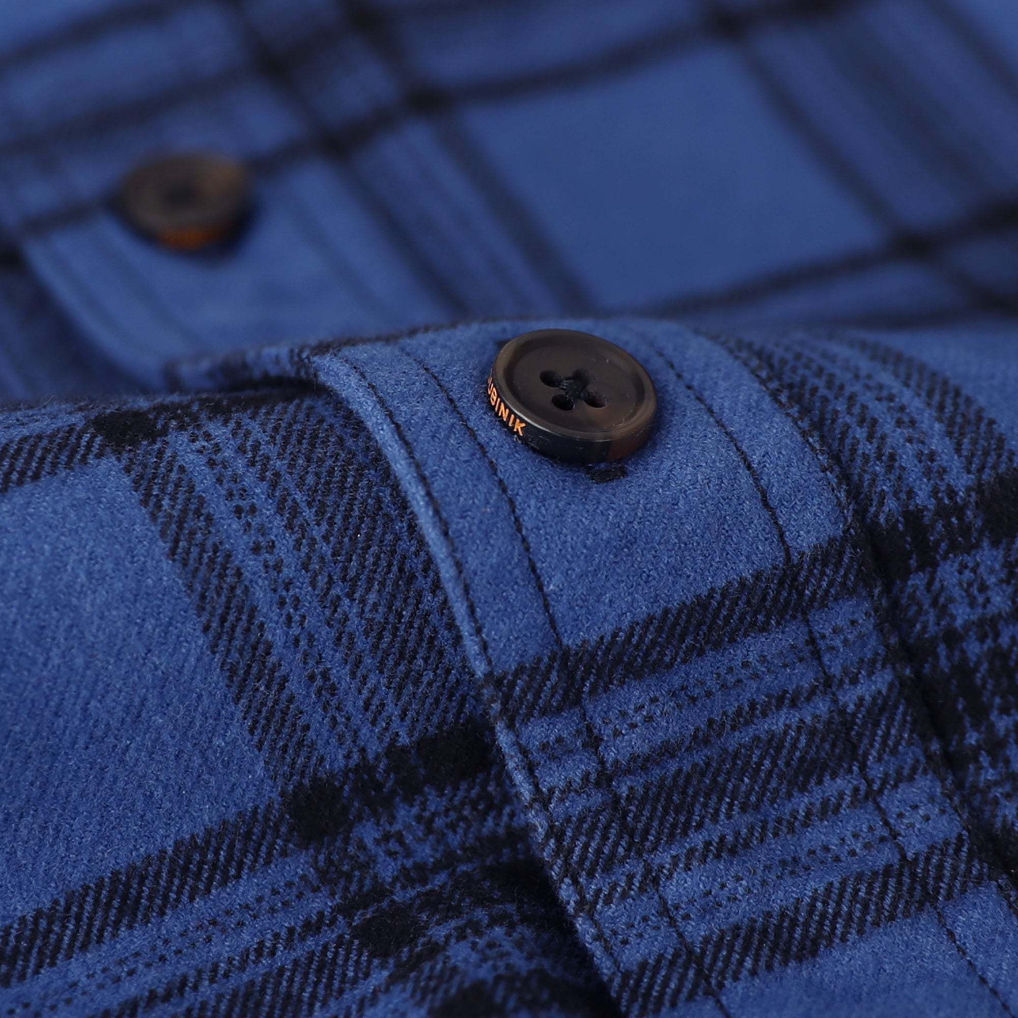 Dubinik® 8.6oz Heavyweight Flannel Shirt for Men Long Sleeve Vintage Work Shirts Casual Cotton Button Down Plaid Overshirt#22217
