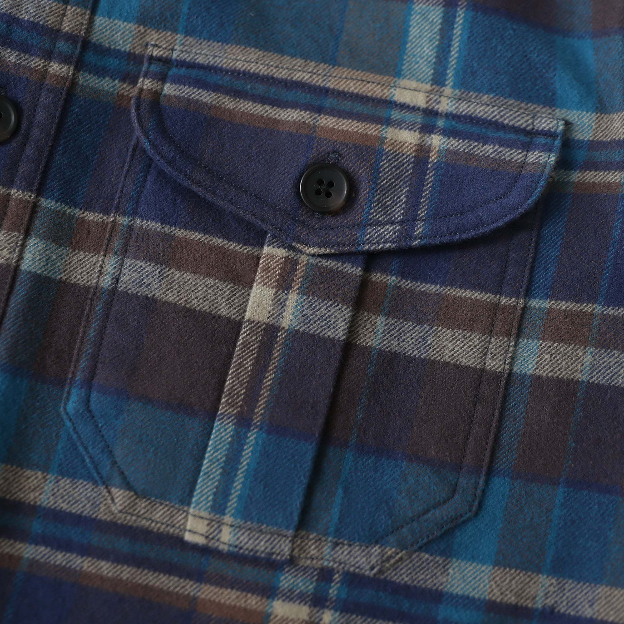 Dubinik® 8.6oz Heavyweight Flannel Shirt for Men Long Sleeve Vintage Work Shirts Casual Cotton Button Down Plaid Overshirt#22211