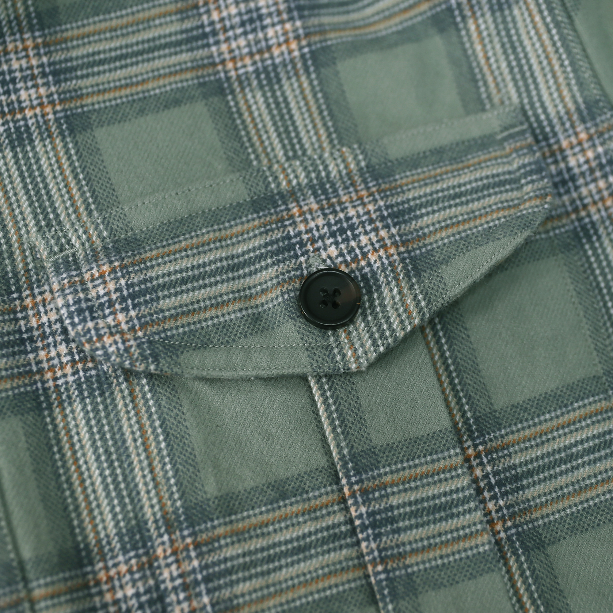 Dubinik® 8.6oz Heavyweight Flannel Shirt for Men Long Sleeve Vintage Work Shirts Casual Cotton Button Down Plaid Overshirt#22208