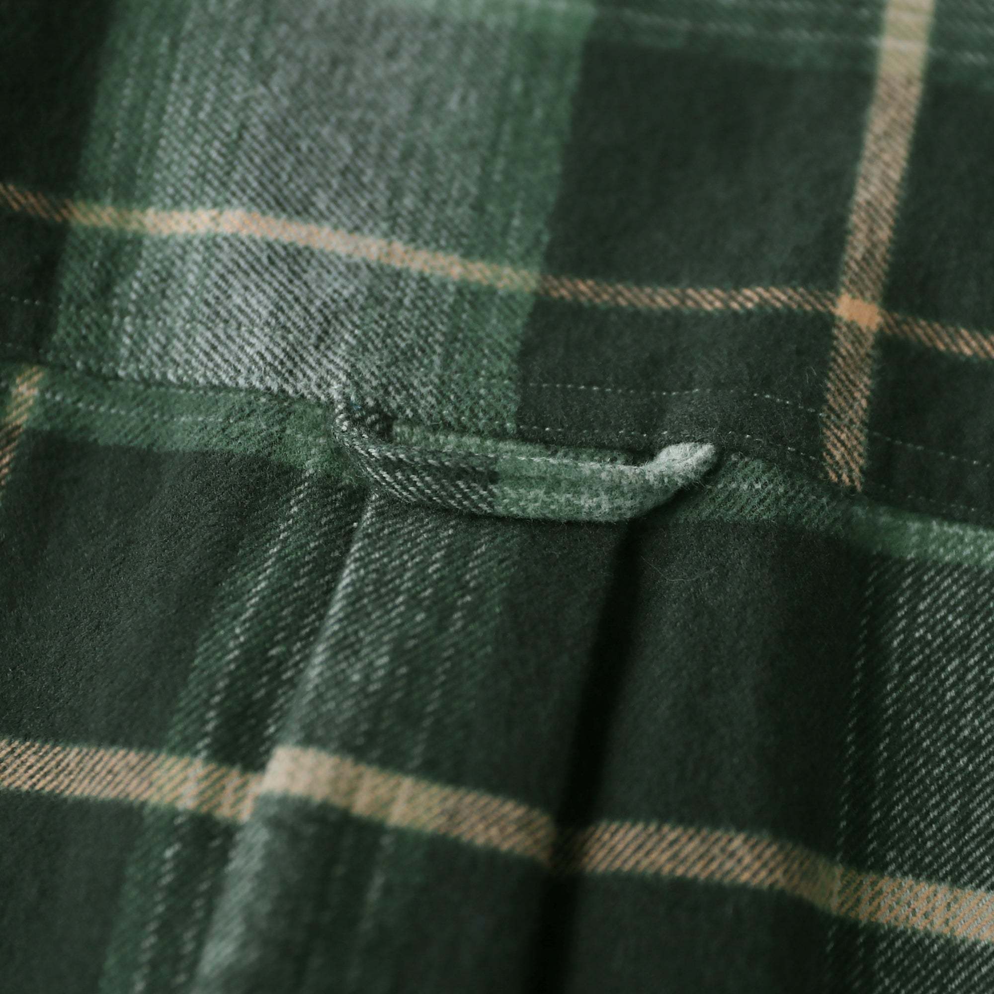 Dubinik® 8.6oz Heavyweight Flannel Shirt for Men Long Sleeve Vintage Work Shirts Casual Cotton Button Down Plaid Overshirt#22206