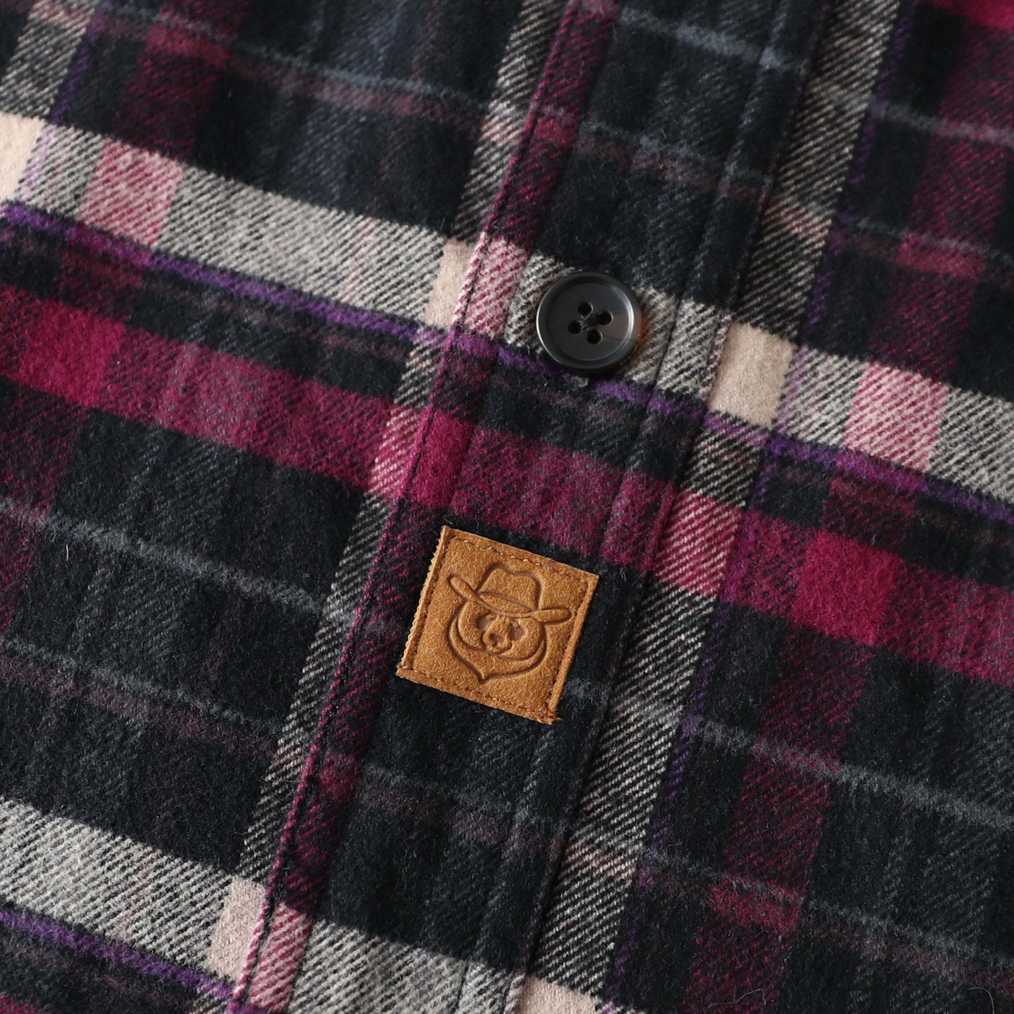 Dubinik® 8.6oz Heavyweight Flannel Shirt for Men Long Sleeve Vintage Work Shirts Casual Cotton Button Down Plaid Overshirt#22216