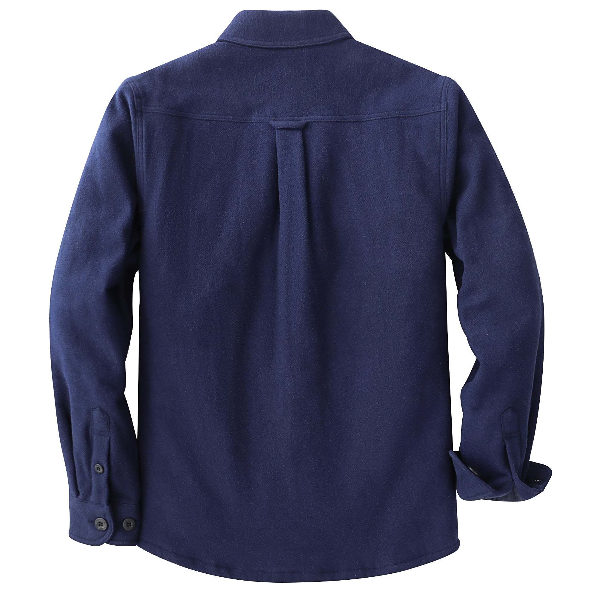 Dubinik® 10.8 oz Flannel Jacket for Men, Casual Warm Long Sleeve Outer Shirt#30102