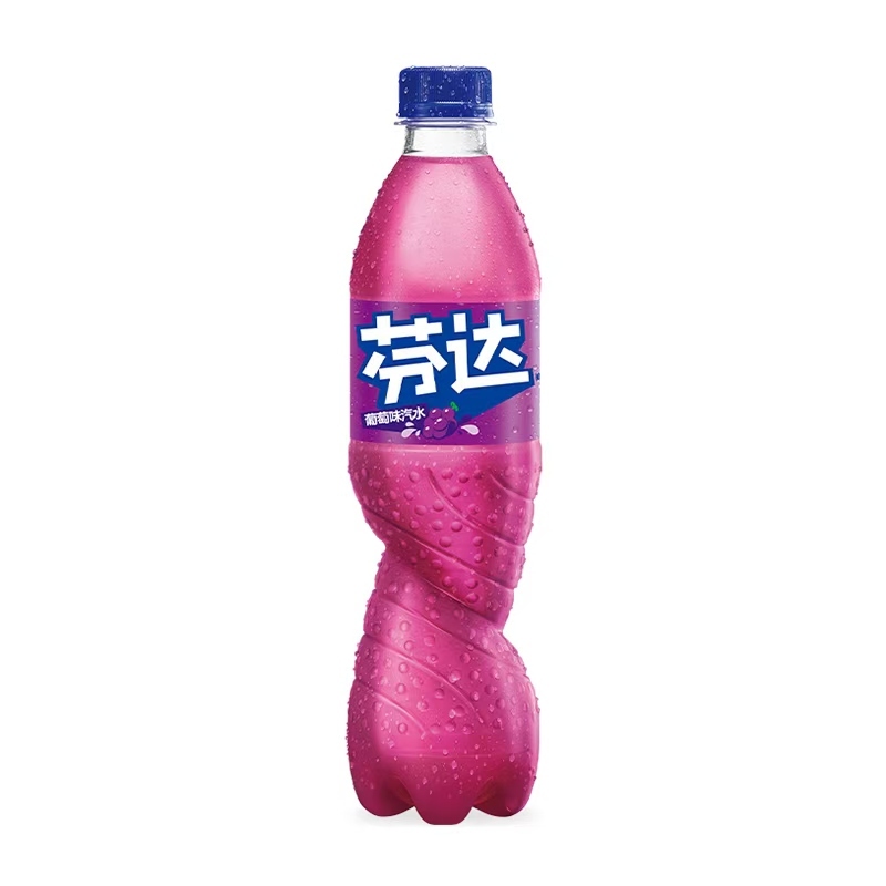 Refresco Fanta sabor uva 500 ml, NONG ZHIFU FOOD (HANGZHOU) CO., LTD, Refresco Fanta sabor uva 500 ml