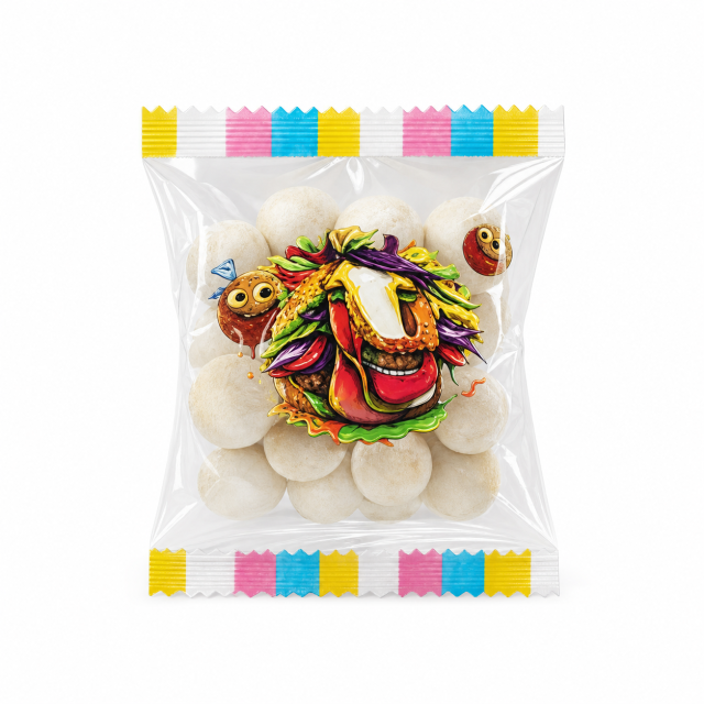 Burger marshmallow ball,NONG ZHIFU FOOD(HANGZHOU) CO., LTD,Burger marshmallow ball