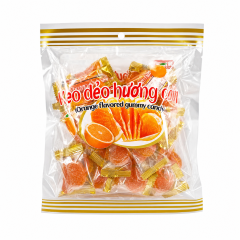 Orange fudge,NONG ZHIFU FOOD(HANGZHOU) CO., LTD,Peel gummy