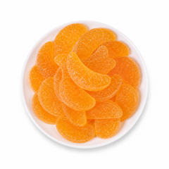 Orange fudge,NONG ZHIFU FOOD(HANGZHOU) CO., LTD,Peel gummy