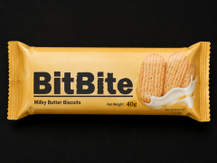 Bitbite Milky Butter Biscuits 40g,NONG ZHIFU FOOD(HANGZHOU) CO., LTD,Bitbite Milky Butter Biscuits 40g