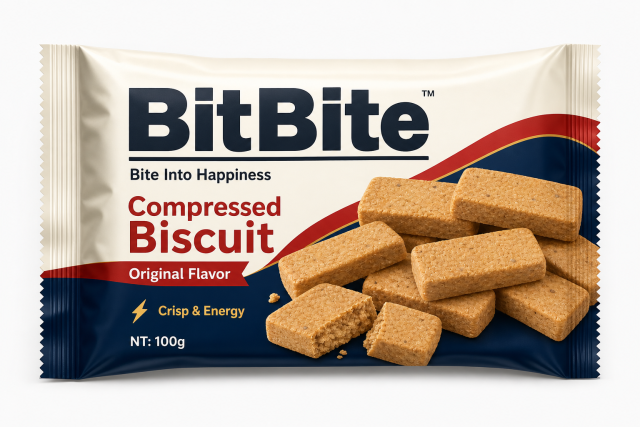 BitBite Compressed Biscuit 100g,NONG ZHIFU FOOD(HANGZHOU) CO., LTD,BitBite Compressed Biscuit 100g