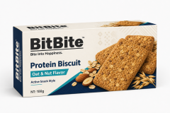 BitBite Protein Biscuit 100g,NONG ZHIFU FOOD(HANGZHOU) CO., LTD,BitBite Protein Biscuit 100g