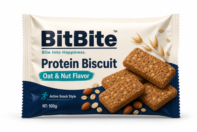 BitBite Protein Biscuit 100g,NONG ZHIFU FOOD(HANGZHOU) CO., LTD,BitBite Protein Biscuit 100g
