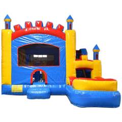 Castle-Shaped Commercial Bounce House with Slide — 34sqm Inflatable Castle Jumper for Rental Fleet Operators, Event Companies & High-Volume Party Venues