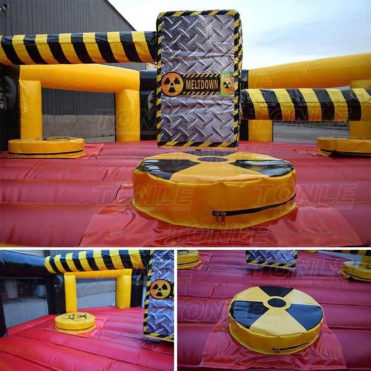 inflatable last man standing sweeper game