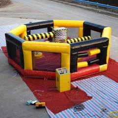 inflatable last man standing sweeper game