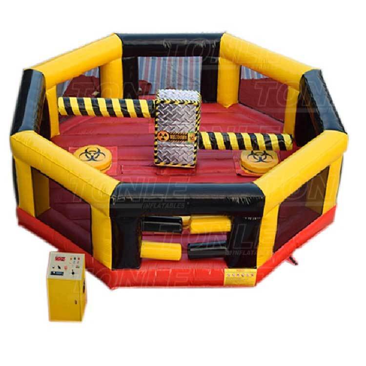 inflatable last man standing sweeper game