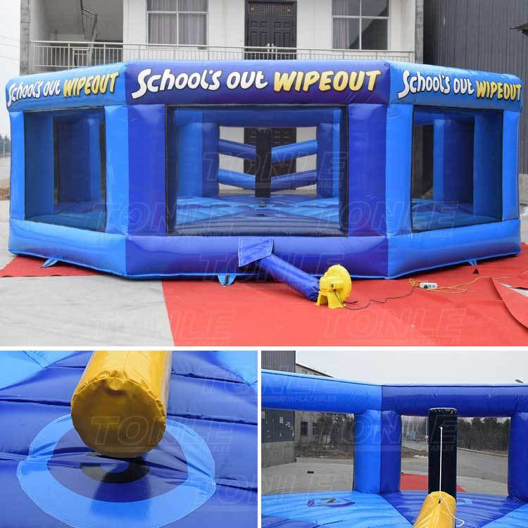 wipe out inflatable sweeper eliminator