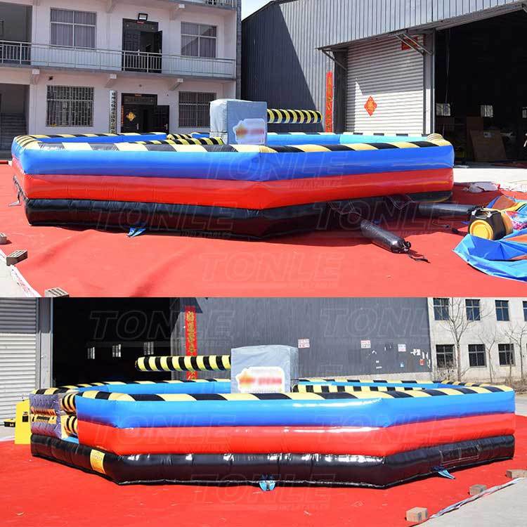total wipeout inflatable meltdown
