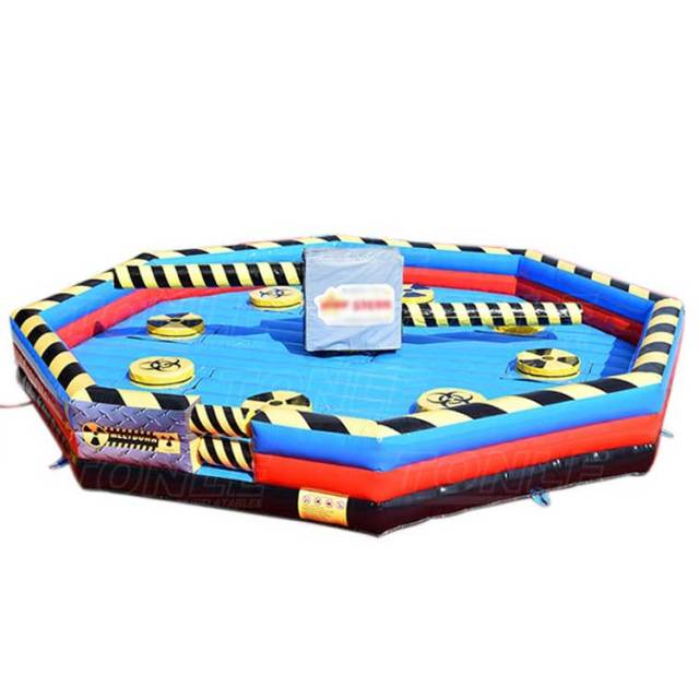 total wipeout inflatable meltdown