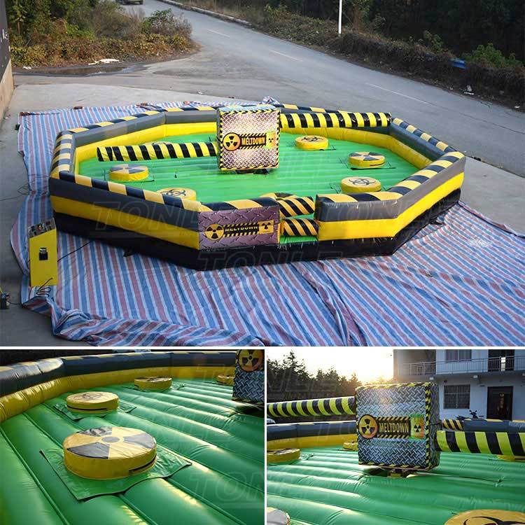 toxic meltdown inflatable game