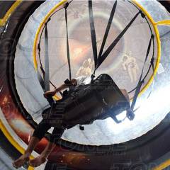 Airborne Adventure Inflatable Spaceship Game