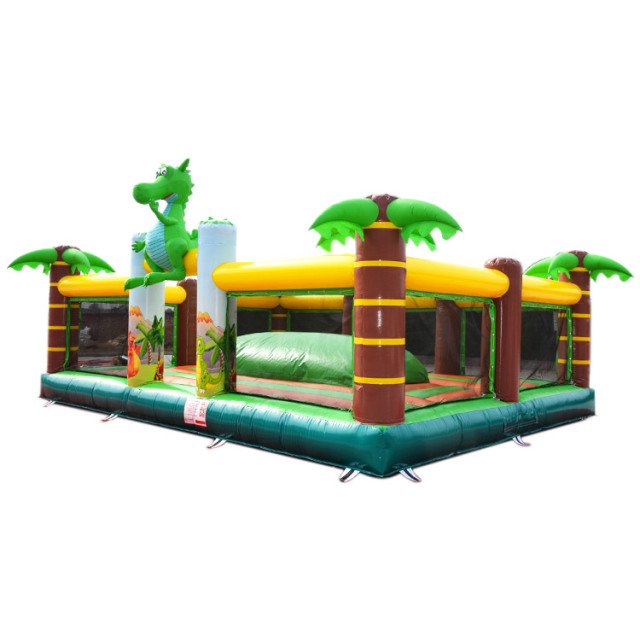 dinosaur jungle inflatable soft mountain