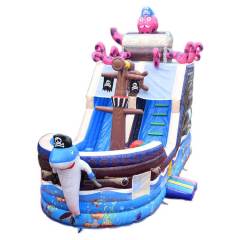 inflatable octopus slide