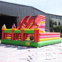 Angry birds inflatable playground