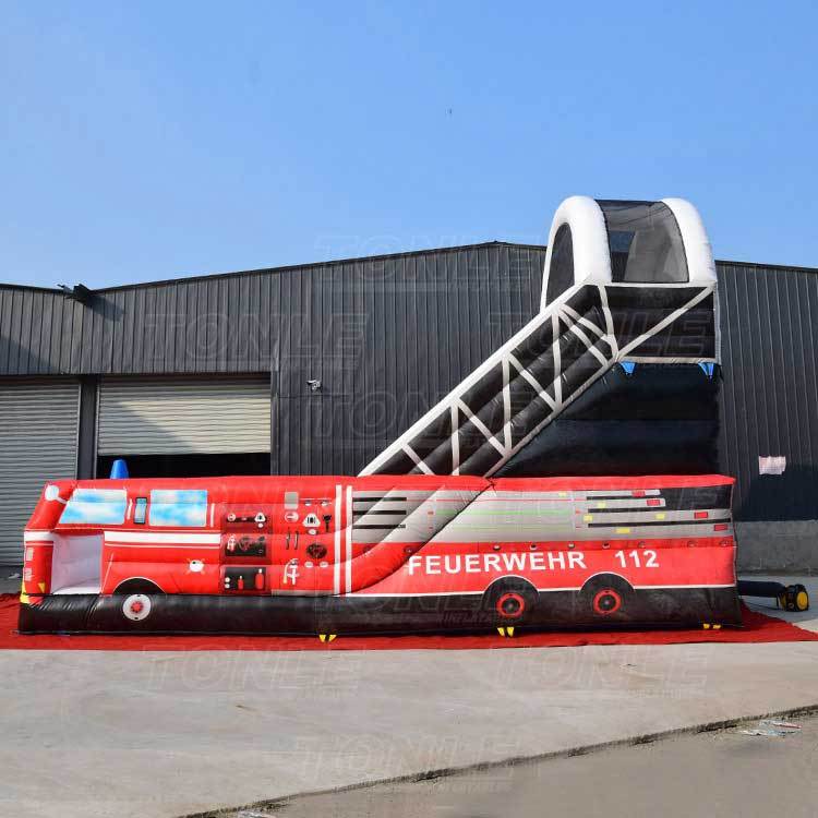 fire truck slide