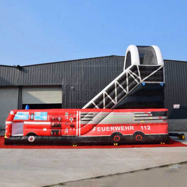 fire truck slide