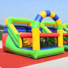 inflatable dry slide