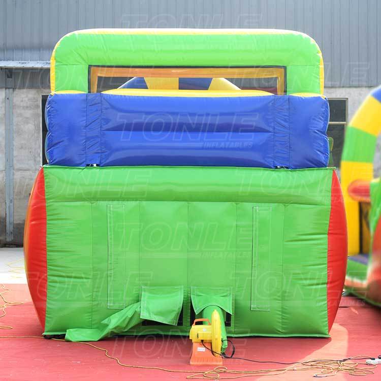 inflatable dry slide
