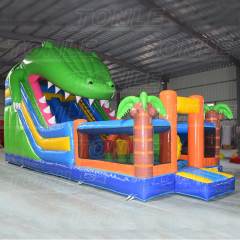 crocodile bouncy slide