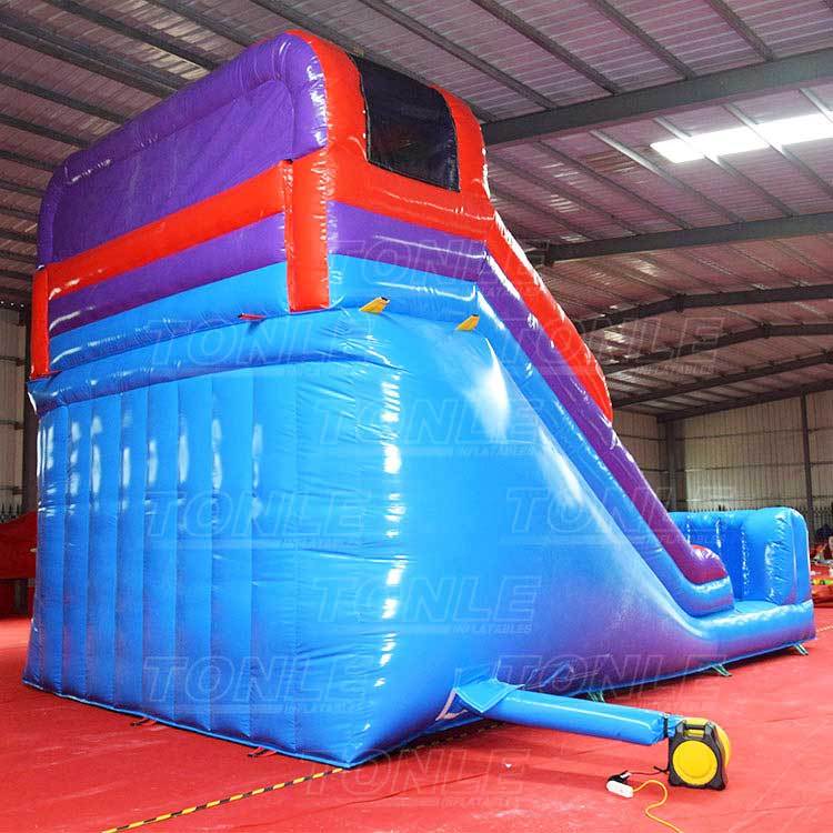 double lane dry slide