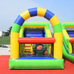 inflatable dry slide