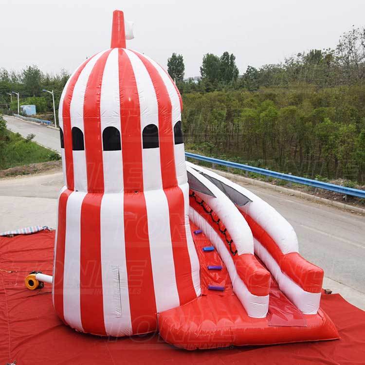 lighthouse inflatable slide
