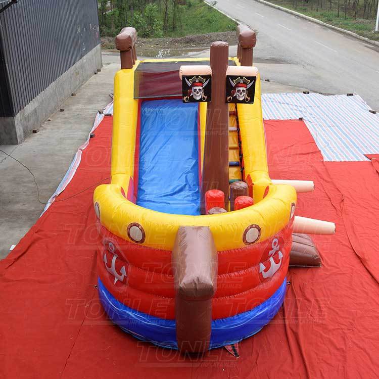 pirateship inflatable slide